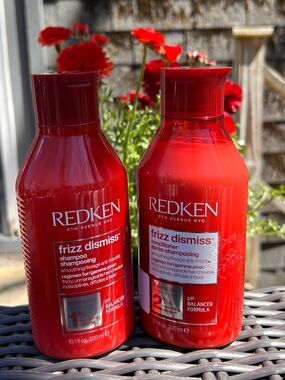 Redken Frizz Dismiss Shampoo & Conditioner Set 10.1 oz Each New Sealed